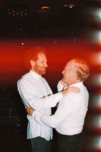 Munich Kammerspiele Backstage with Maximilian Schafroth and Stefan Merki at Wachse oder weiche